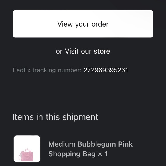 Telfar Bubblegum Pink Medium Shopping Bag - Picture 4 of 4